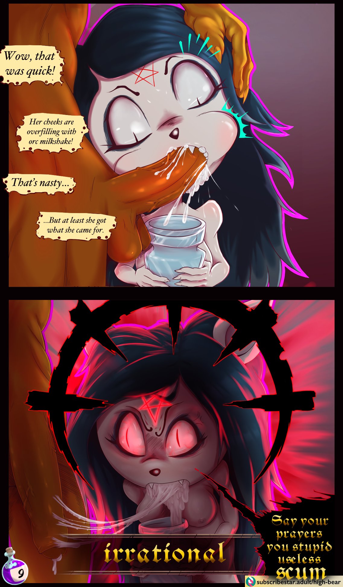The Empty Jar and the Hardworking Witch page 10 full