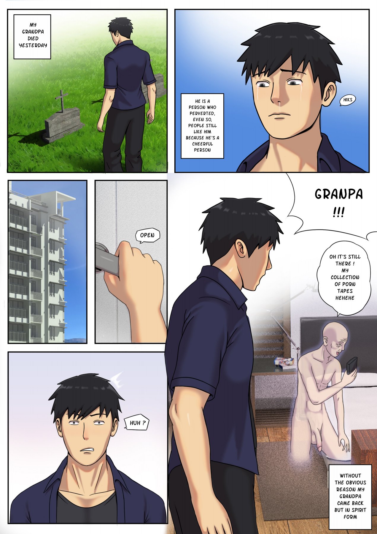 Ah your not my girlfriend page 1 full