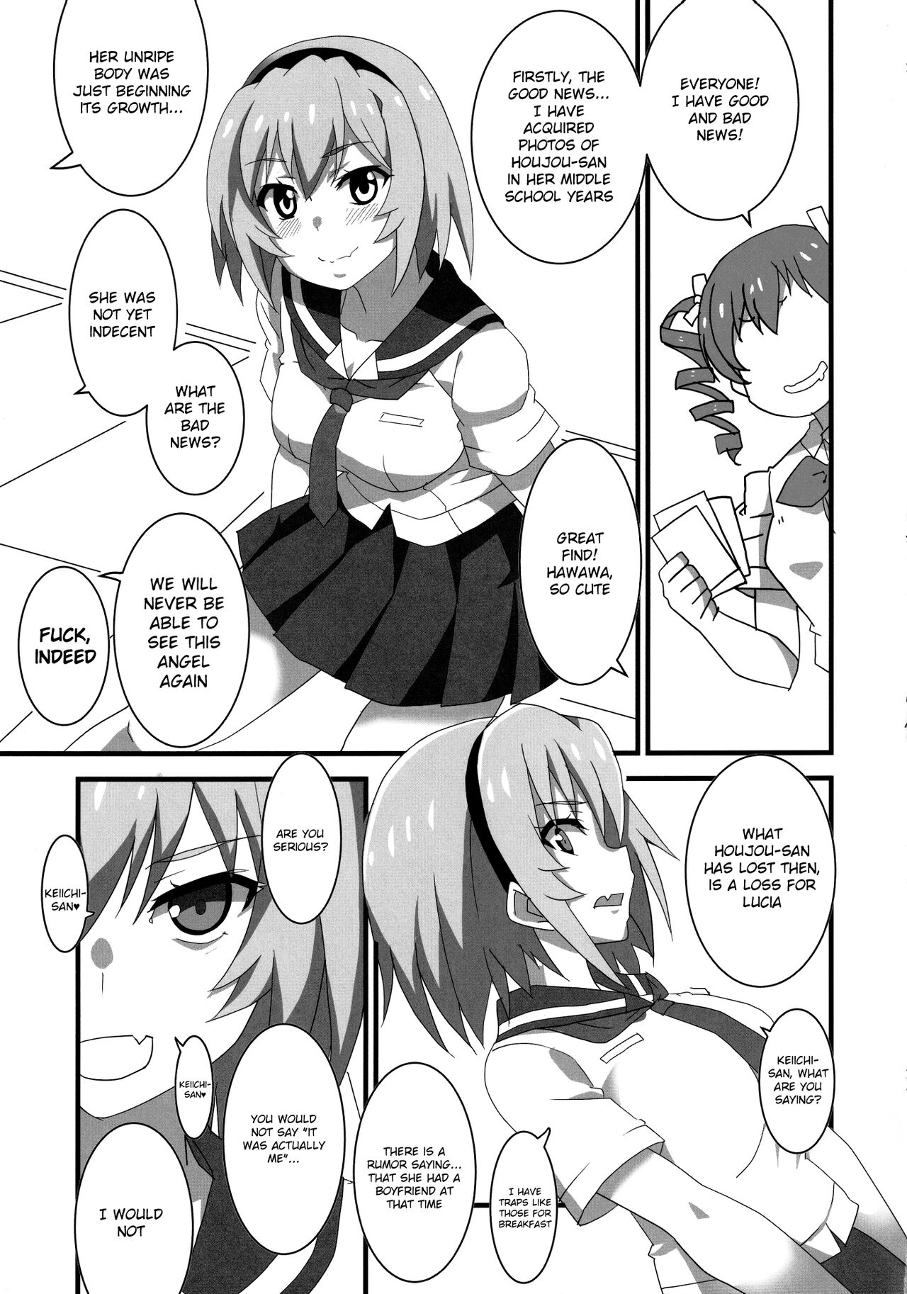 Houjou Satoko Lucia ni Saku page 10 full