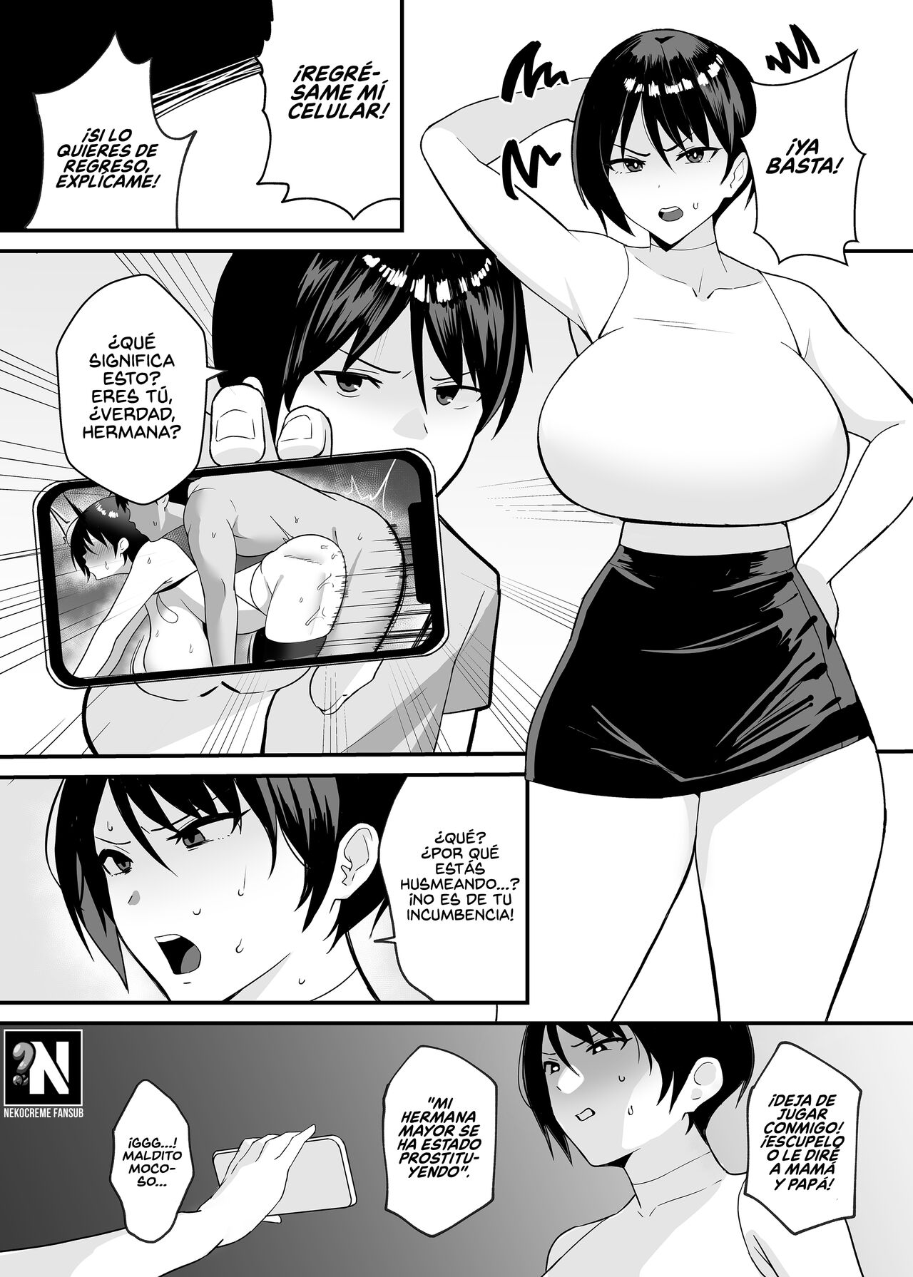 Robándome a mi Hermana~ Una Historia de cómo hago que mi Hermana, la cuál grabo un vídeo porno con su Amigo con beneficios, entre en razón~ page 2 full