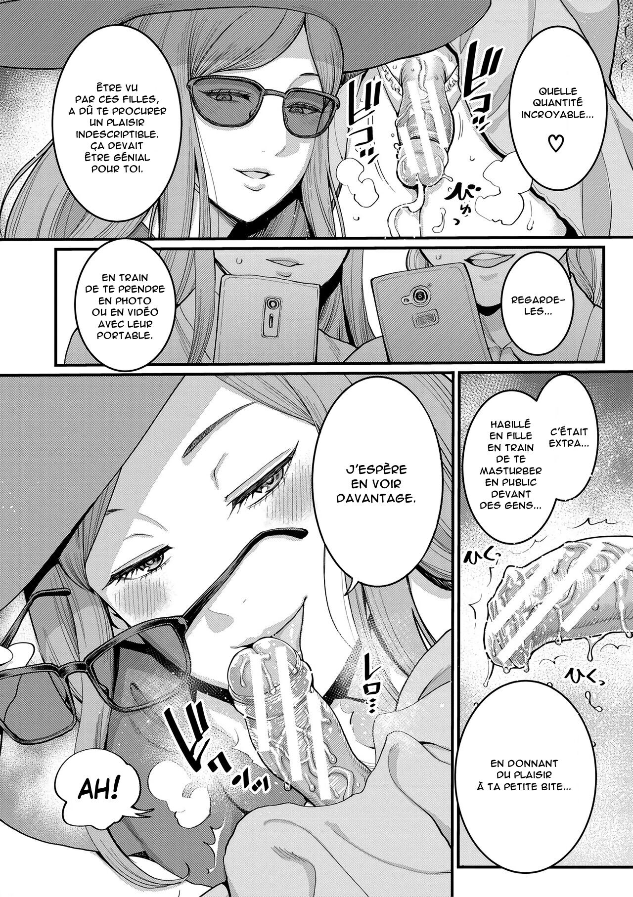 Boku to Mama no Josou Koukai Pakohame Nama Sex page 10 full