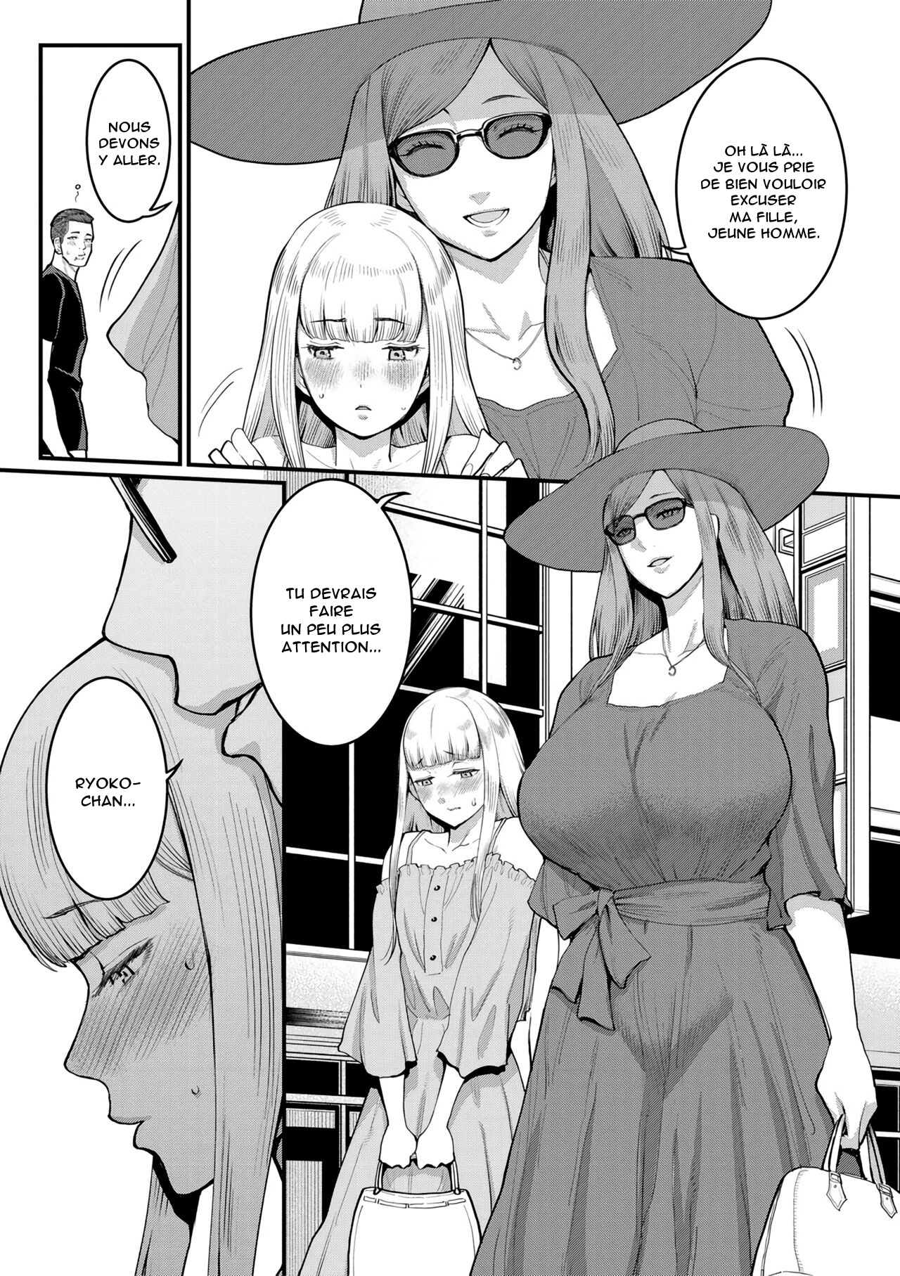 Boku to Mama no Josou Koukai Pakohame Nama Sex page 3 full