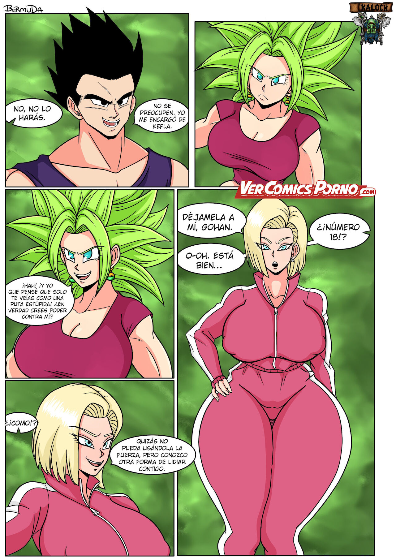 Android 18 Has A Plan page 1 full