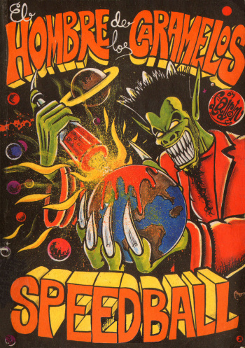 El hombre de los caramelos - Speedball cover