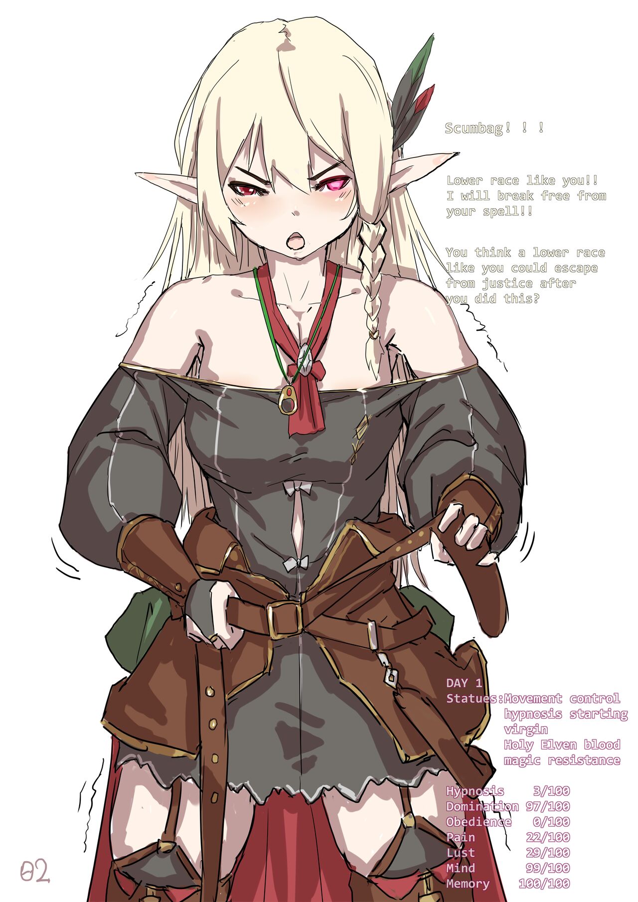Mindcontrolled elf Solinda page 2 full