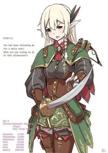 Mindcontrolled elf Solinda cover
