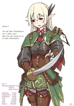 Mindcontrolled elf Solinda