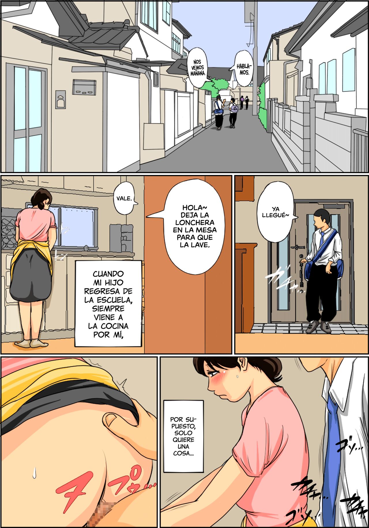 Nichijou-teki ni Okaa-san ni Dasu Seikatsu │ Viniendo todos los días en mi mamá page 3 full