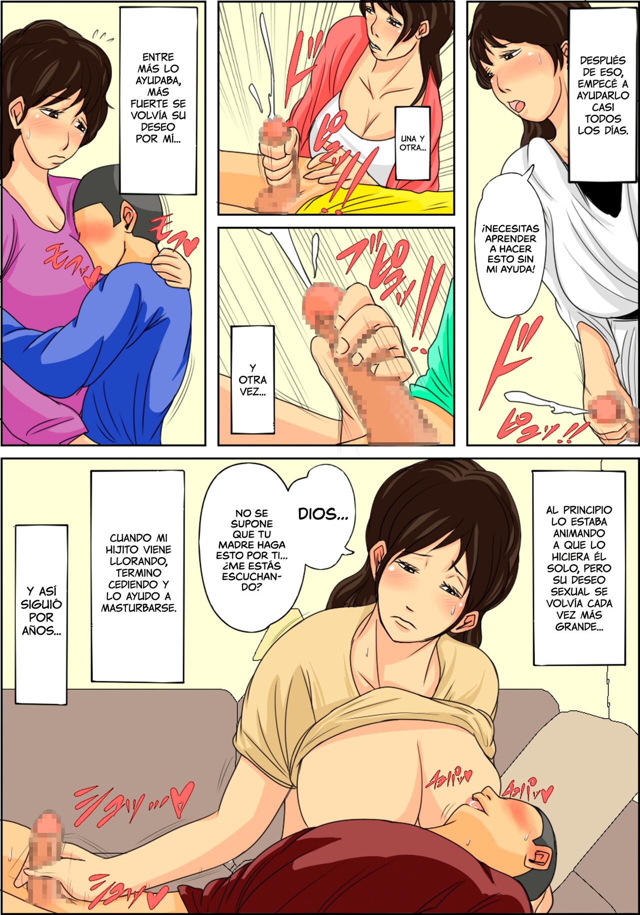 Nichijou-teki ni Okaa-san ni Dasu Seikatsu │ Viniendo todos los días en mi mamá page 6 full