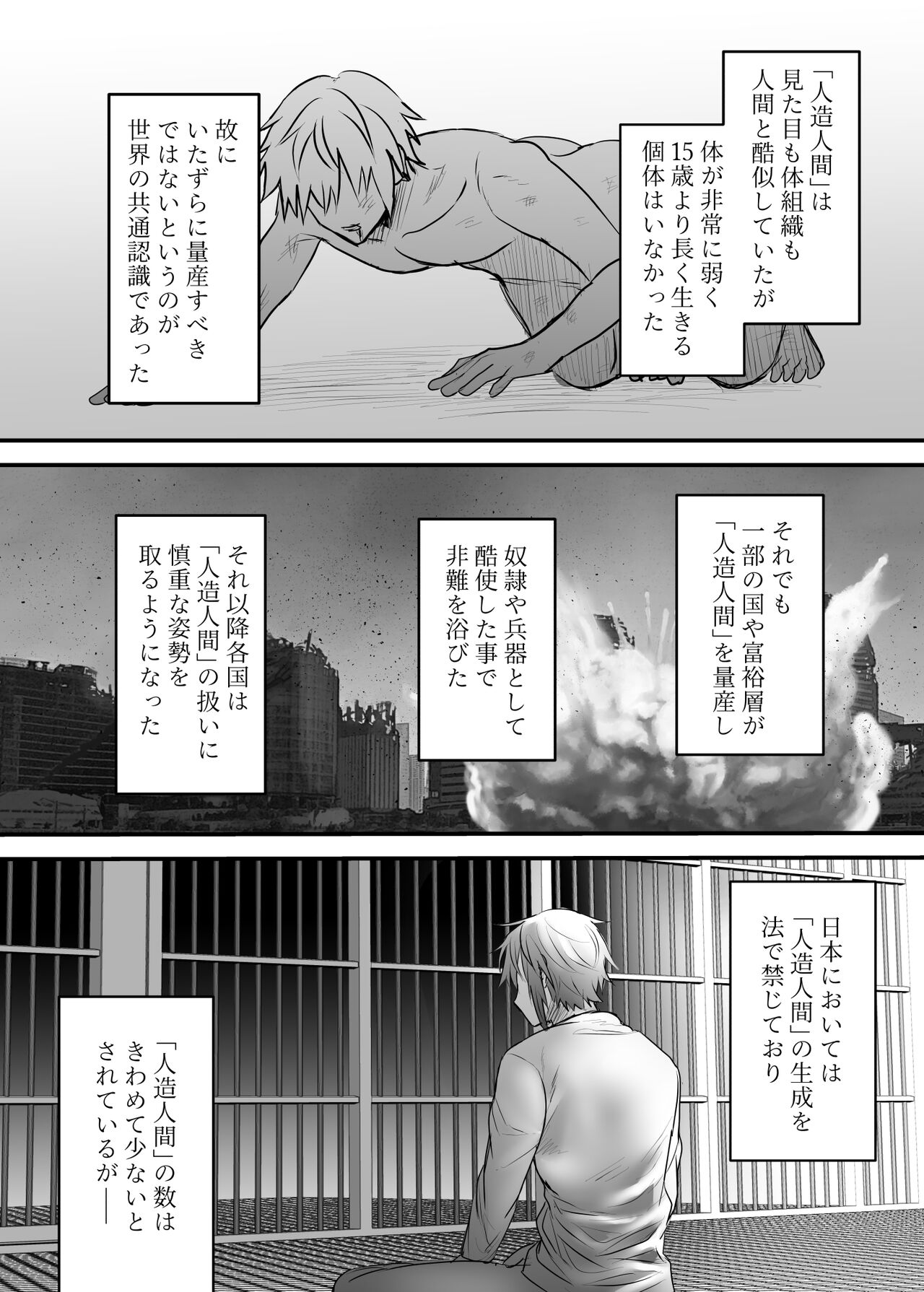 懐胎神書 -人造人間の家族計画- page 3 full
