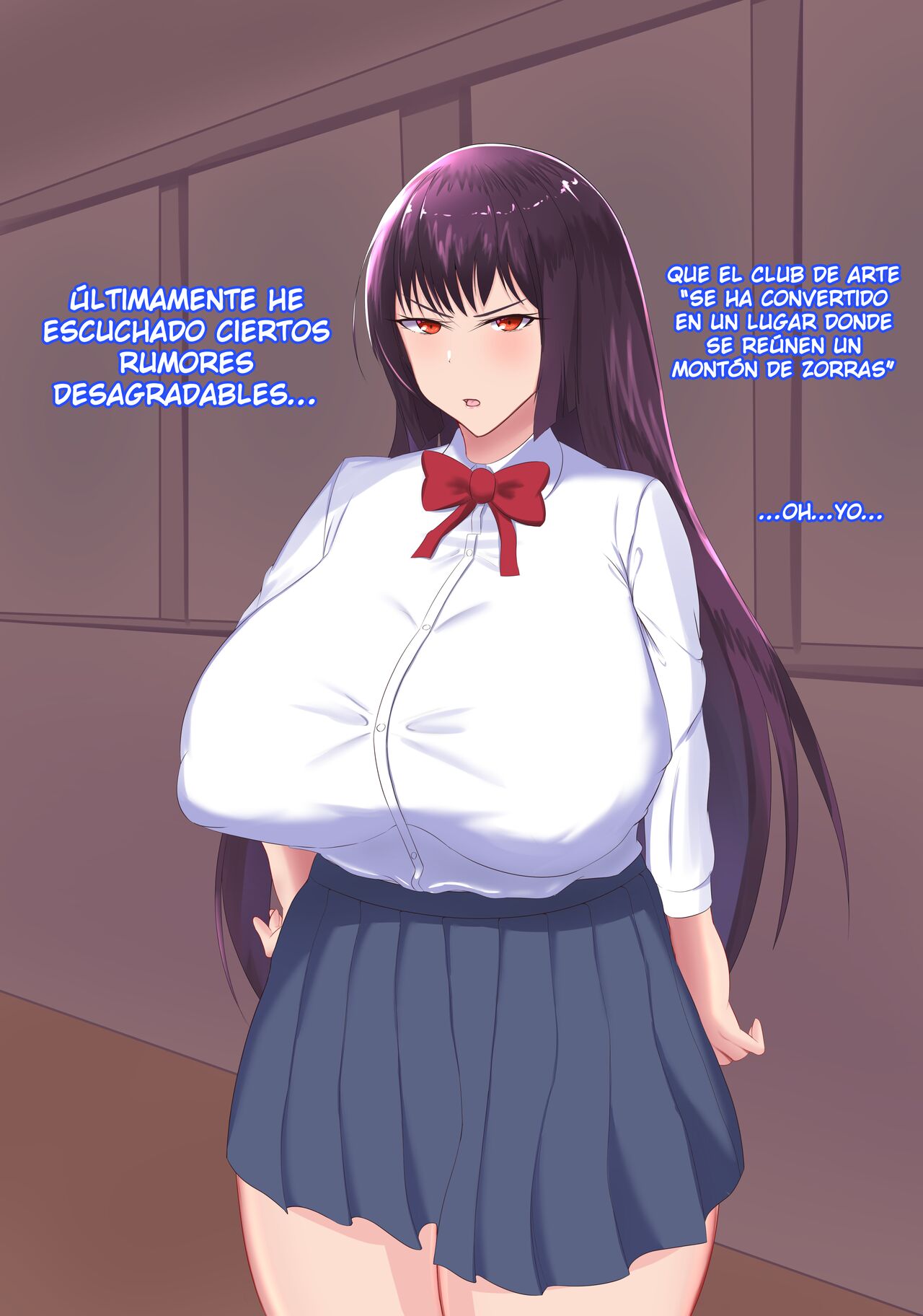 Art Session with Bunny Girl Art Club President page 4 full