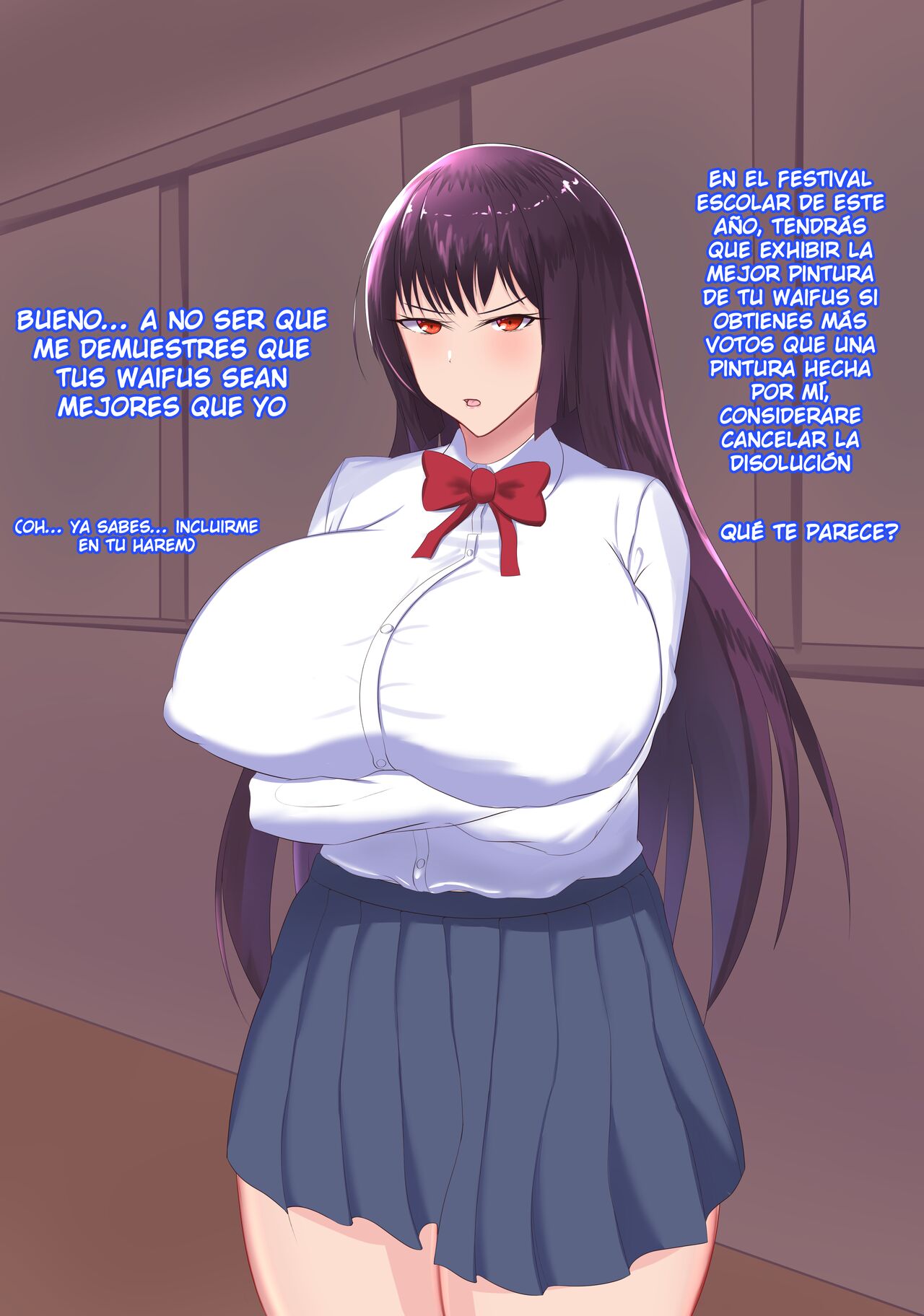 Art Session with Bunny Girl Art Club President page 7 full
