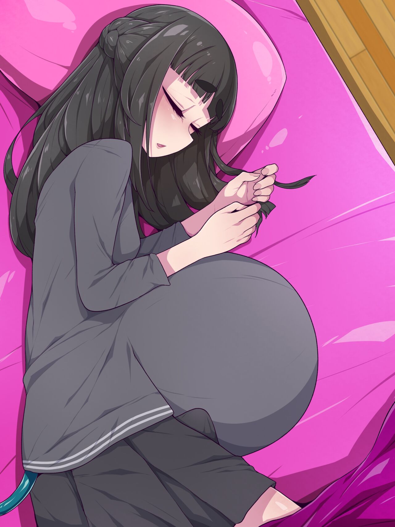 夢の中なら何でもOKサキュバスお姉さんを膨らませたり膨らまされたり page 4 full