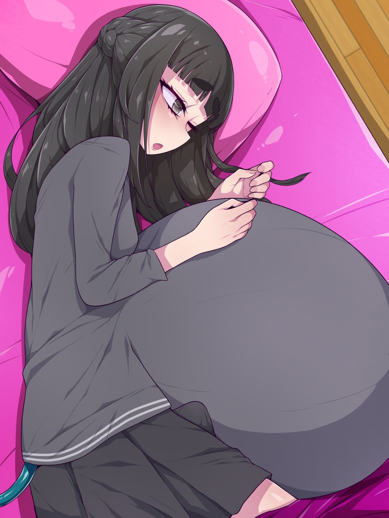 夢の中なら何でもOKサキュバスお姉さんを膨らませたり膨らまされたり page 5 full
