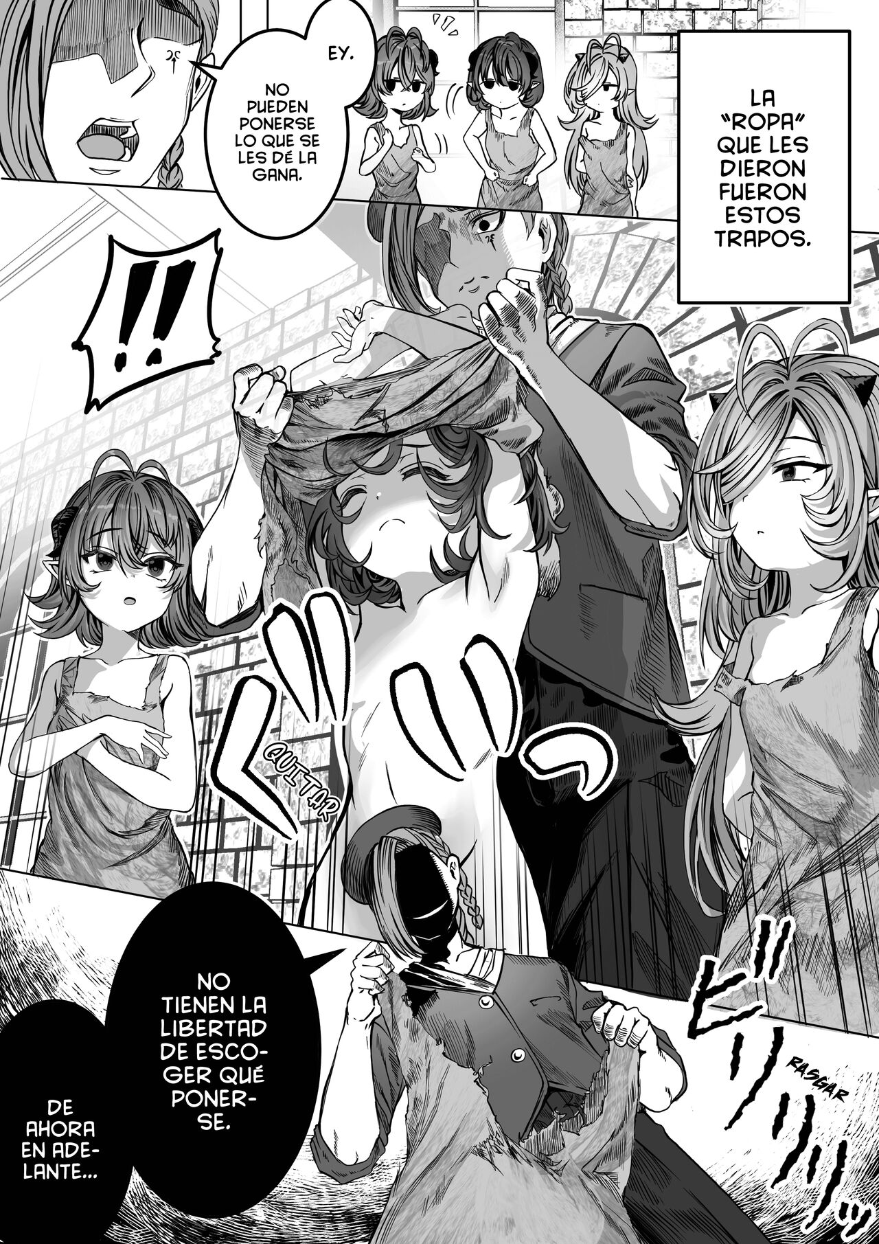 Dorei o Choukyou shite Harem Tsukuru | Entrenando esclavas para hacer un harem 1-7 page 7 full