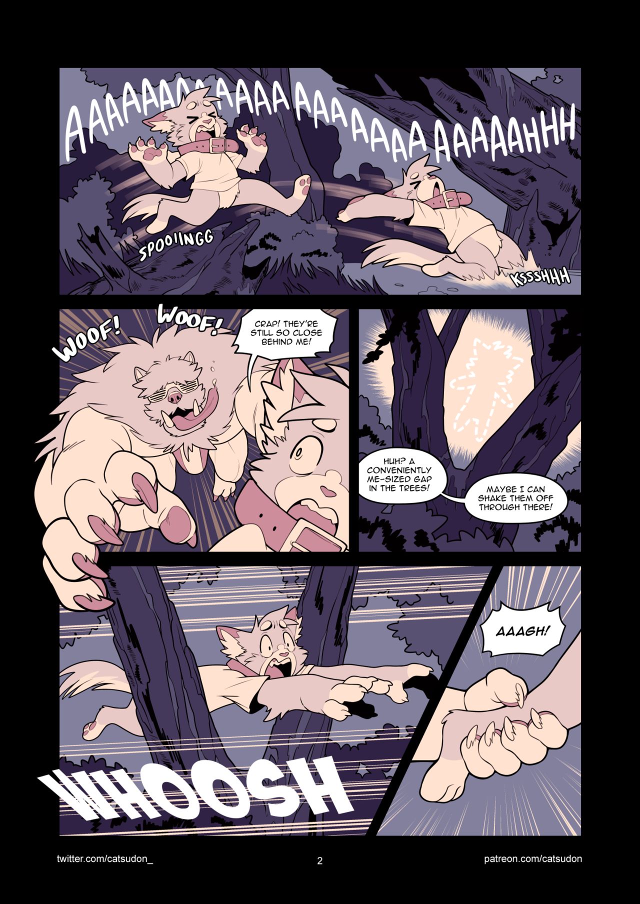 Catsudon Gets Gang-banged In the Woods By Werewolves Who Are Also a Bunch of Dorks page 2 full