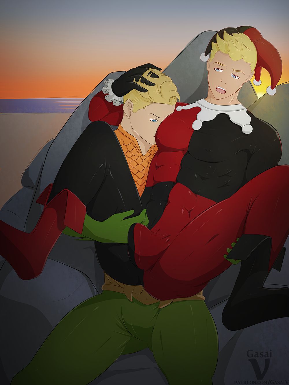 Aquaman x Harley Quinn page 2 full