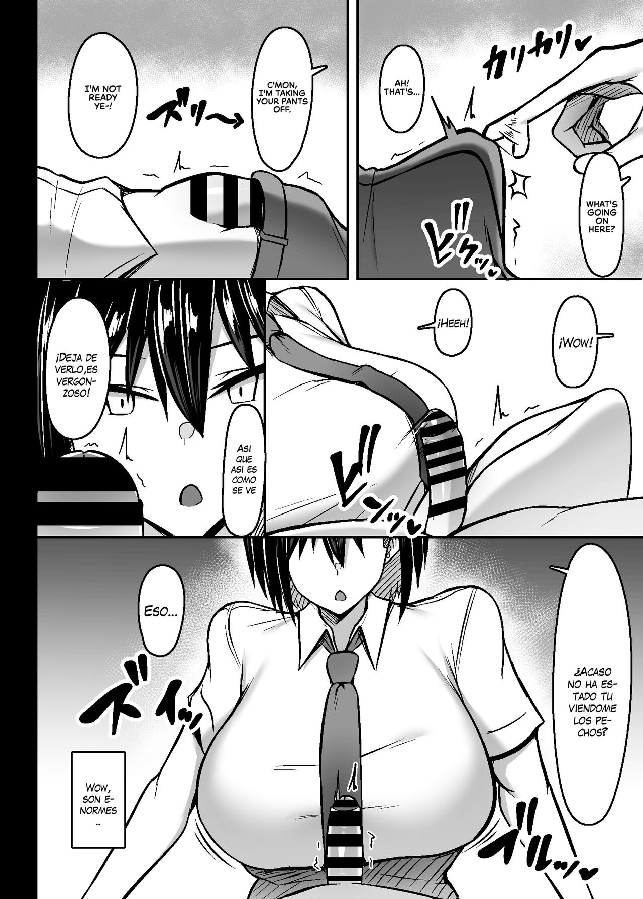 Bakunyuu Deka Onna no Gyakushuu | Revenge of the Big Titty Giantess page 5 full