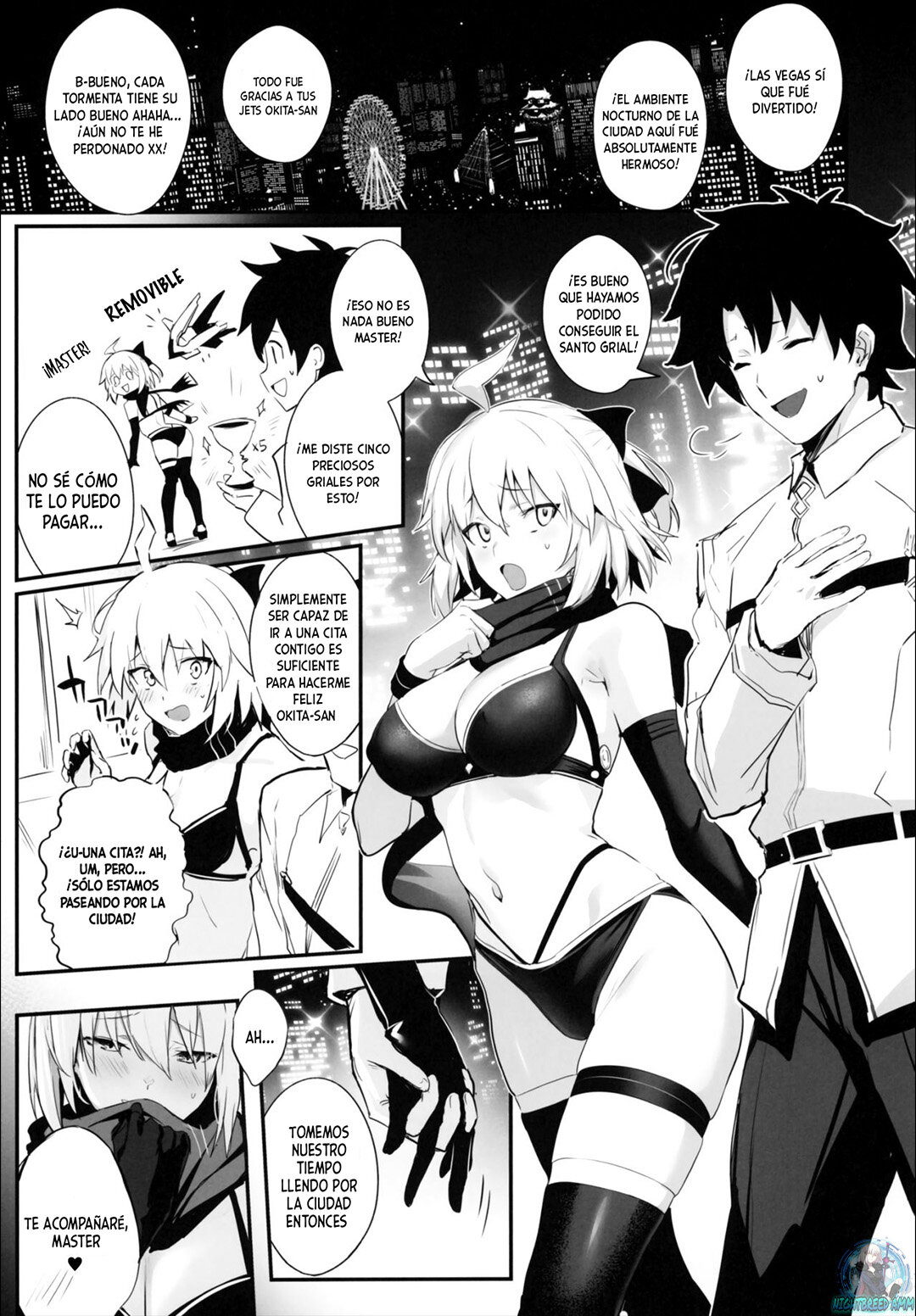 ServaLove! VOL. 01 Okita-san to Asa made LoveHo de Mizugi Sex page 2 full
