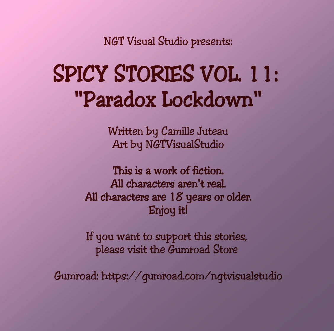 NGT Spicy Stories 11 - Paradox Lockdown page 2 full