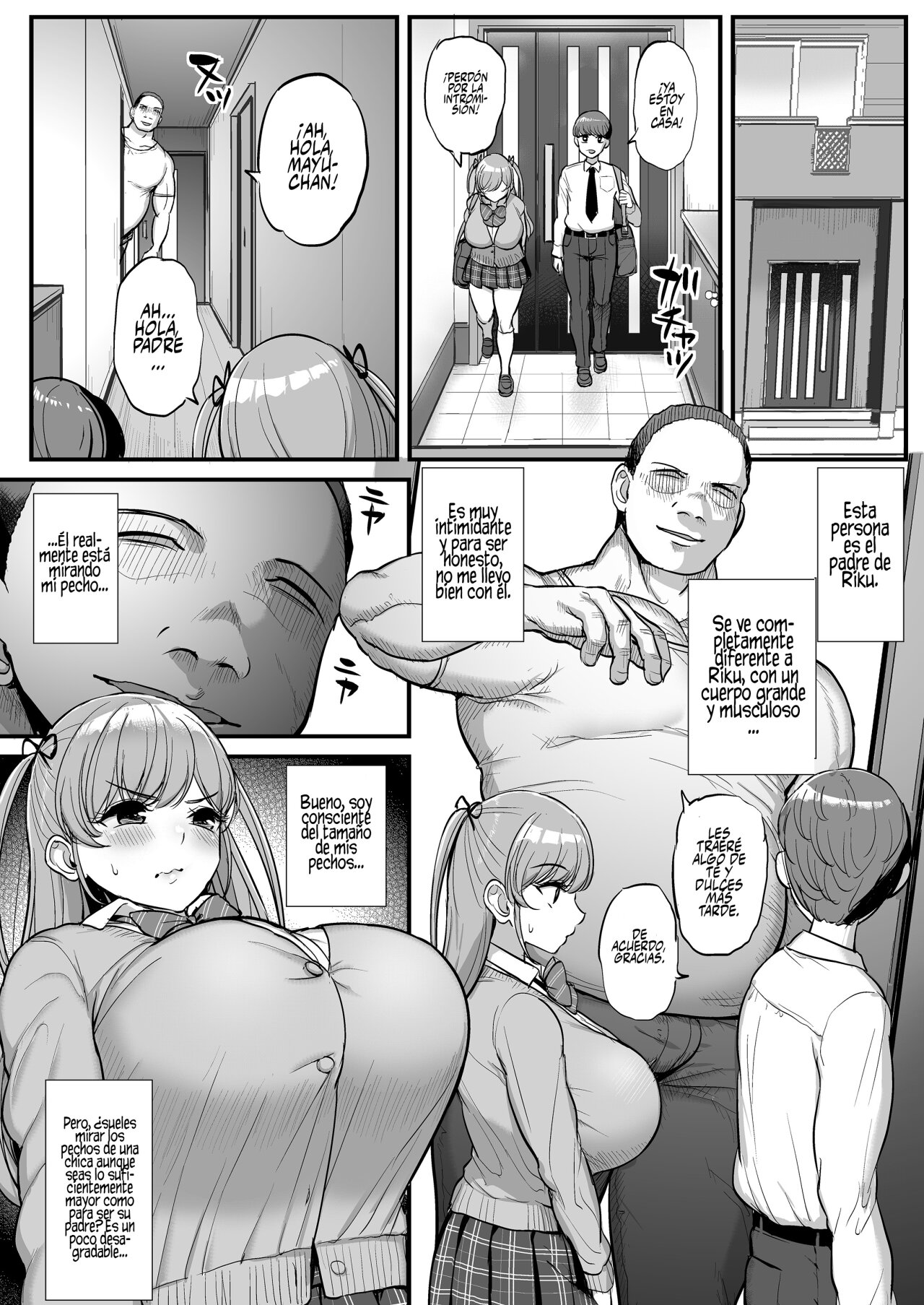 Minimum Kanojo wa Oyaji no Seidorei | Ella es la esclava sexual de su padre page 3 full