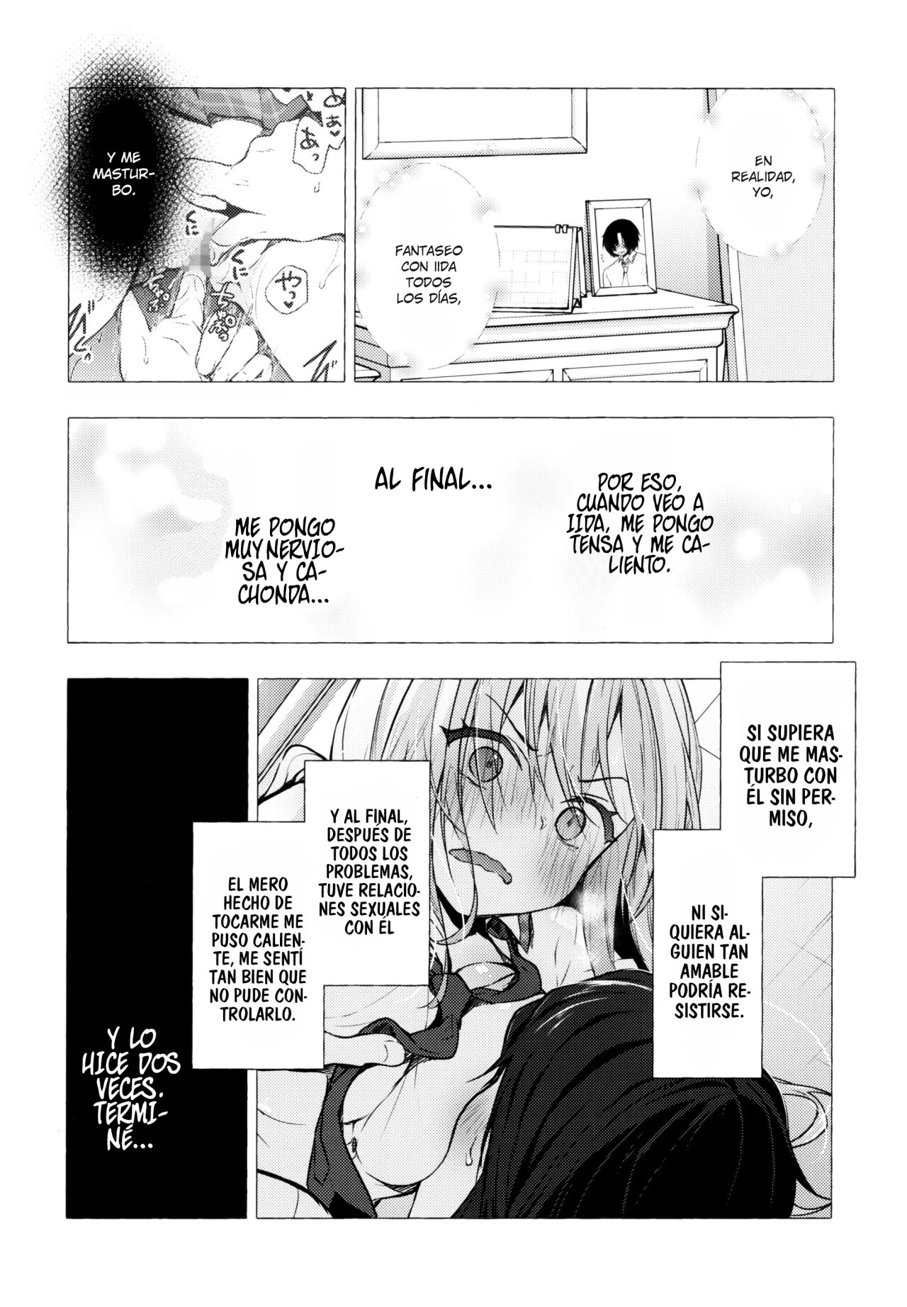 Gal Yuina-chan to Ecchi 3 -Kataomoi no Kanojo ga Boku ni Sekimen!?- | Sexo con la gal Yuina-chan 3 page 4 full