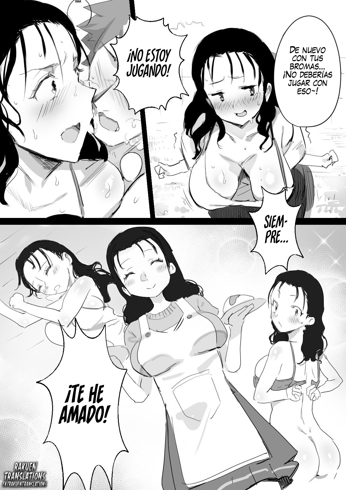 Natsu to Oba-san | Verano con una Mujer Mayor page 5 full