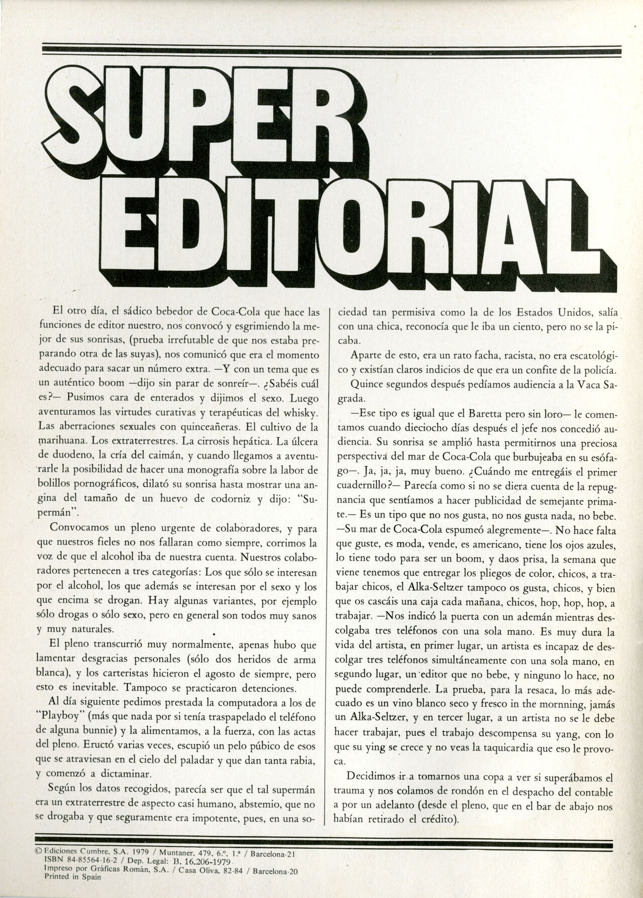 Nacional Show - La vida sexual de Zupermán page 2 full