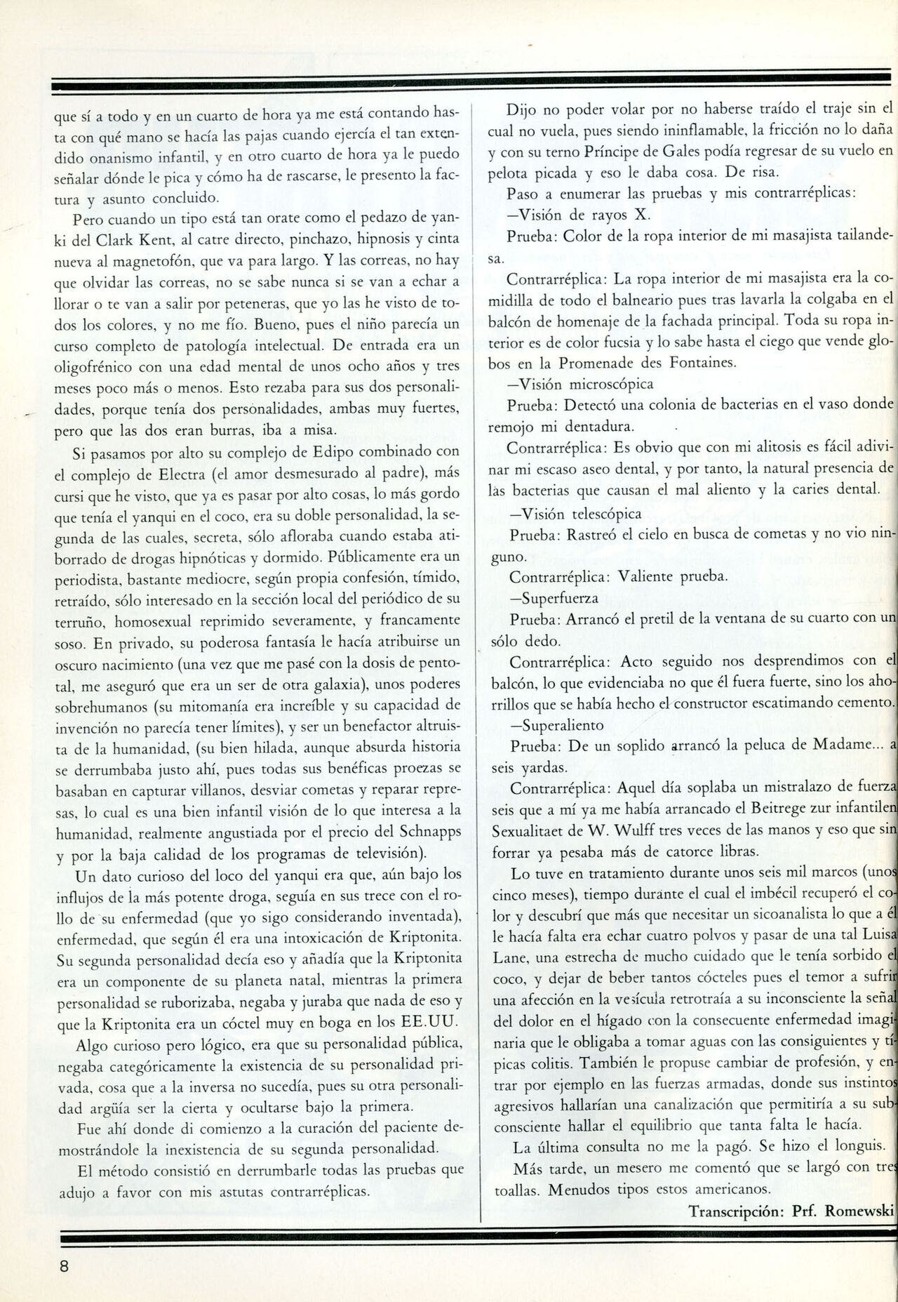 Nacional Show - La vida sexual de Zupermán page 8 full