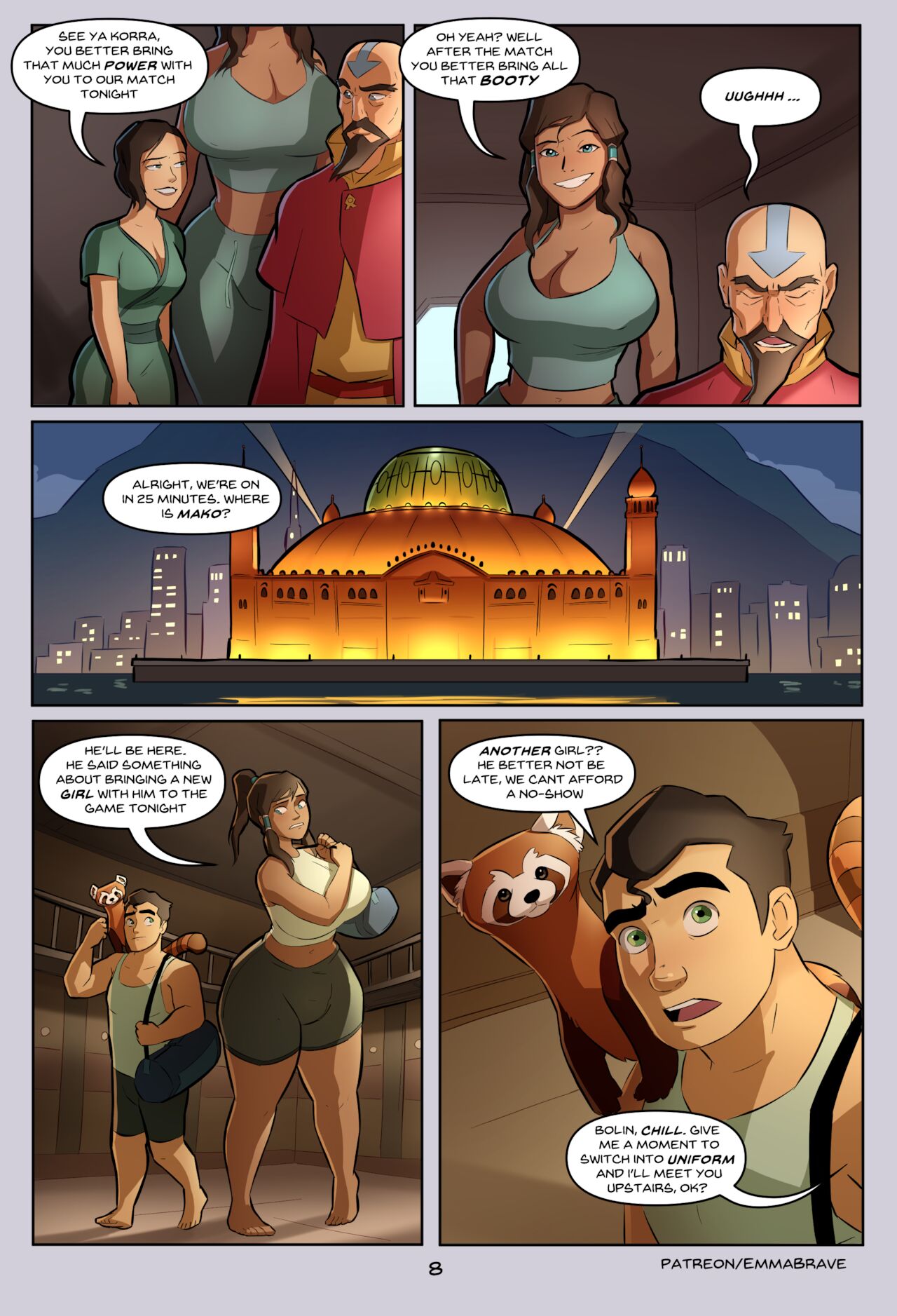 Korra: Book One page 9 full