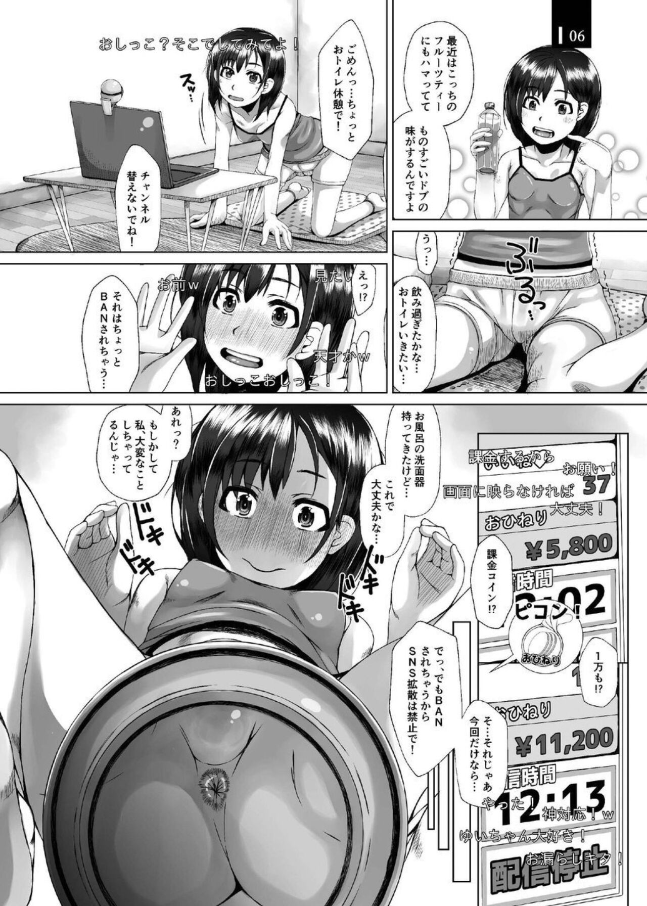 Etchi de unchina nama haishin page 6 full