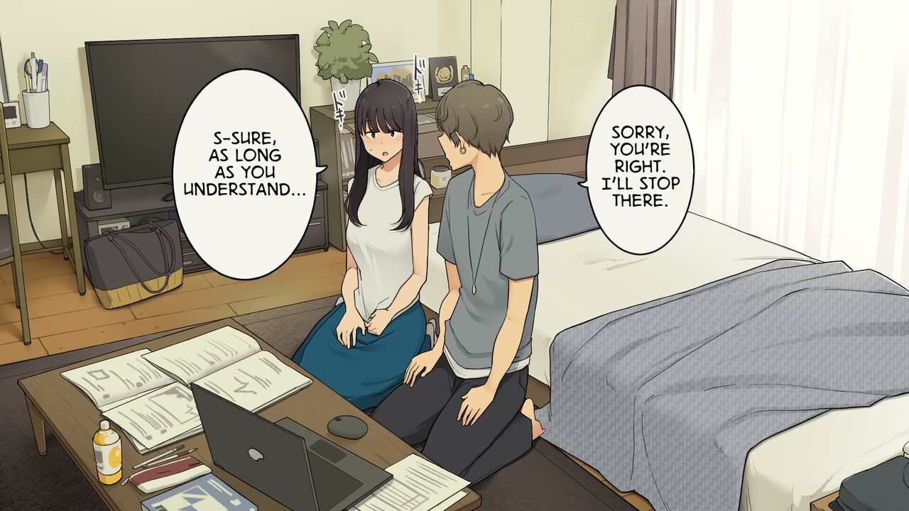 Senpai no Ie de Shiken Benkyou Oshiete moratte node Yuugata ni Kaeru Yotei datta Joshidaisei no Ichinichi | A University Girl Spending a Day Studying at Her Senior’s House After Deciding She’d Go Home in the Evening page 8 full