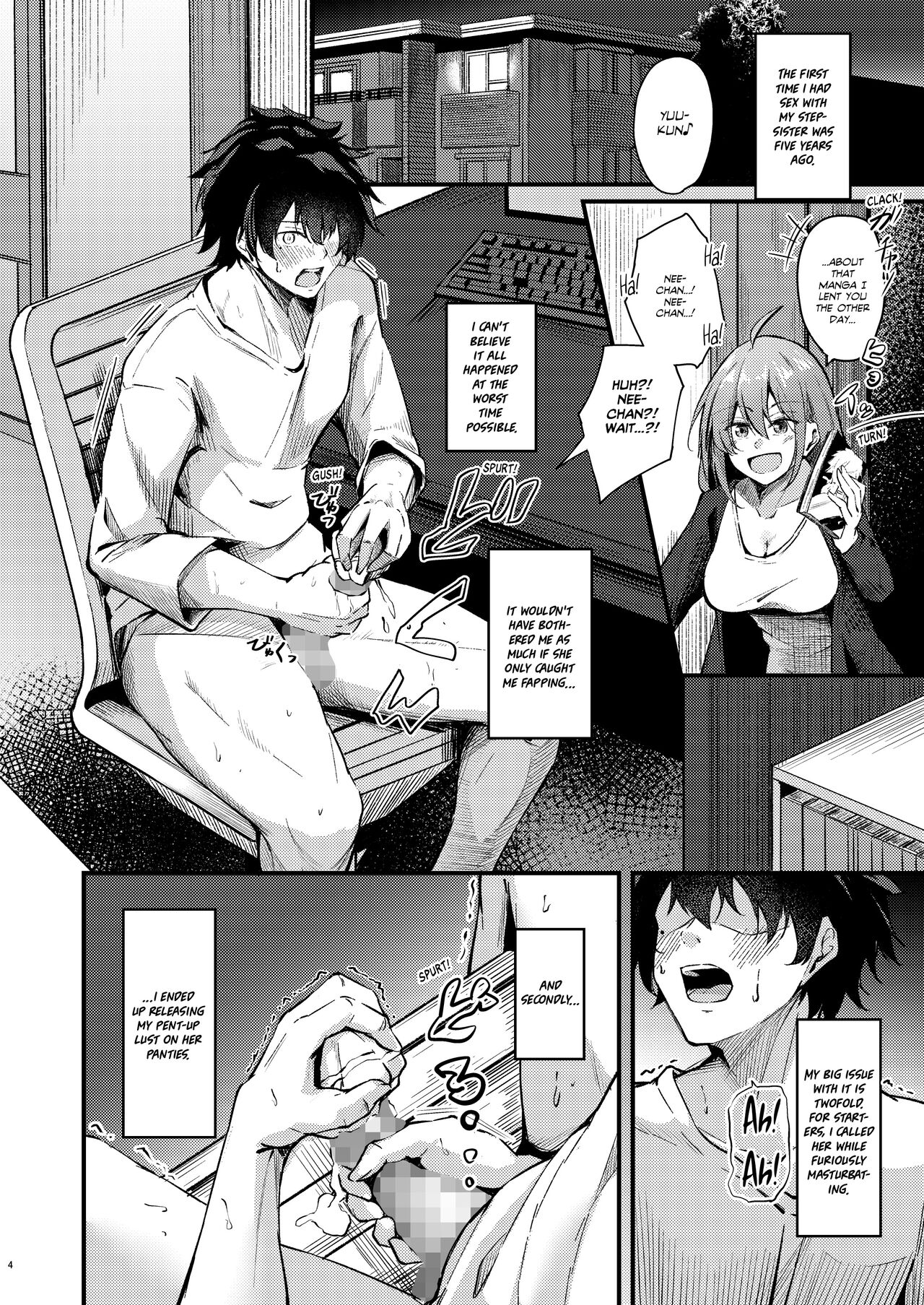 Itsudemo Dokodemo Nandemo Sasete Kureru Giri no Ane | 24/7 Sex with my Stepsister! page 3 full