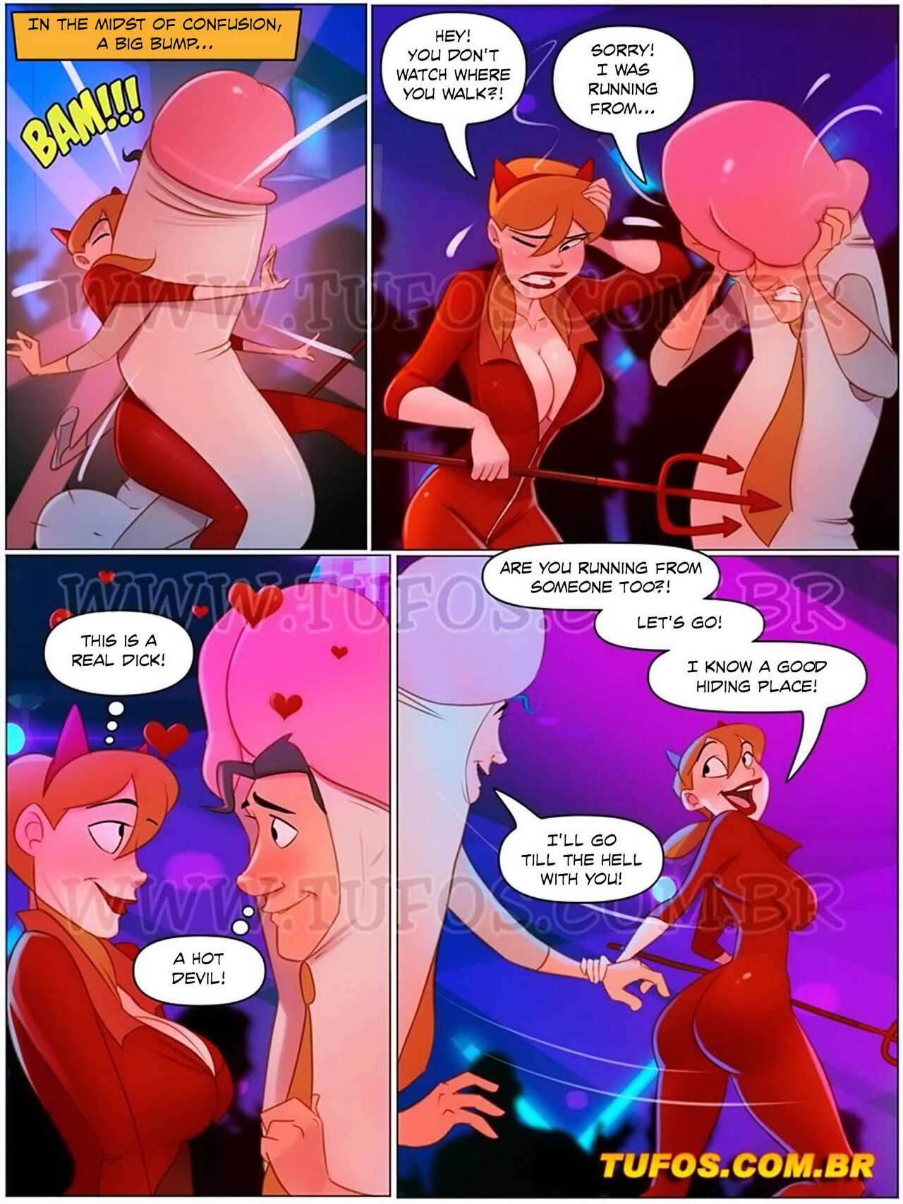 Familia Sacana 100 – Slutty Costume Party – Tufos - english page 7 full