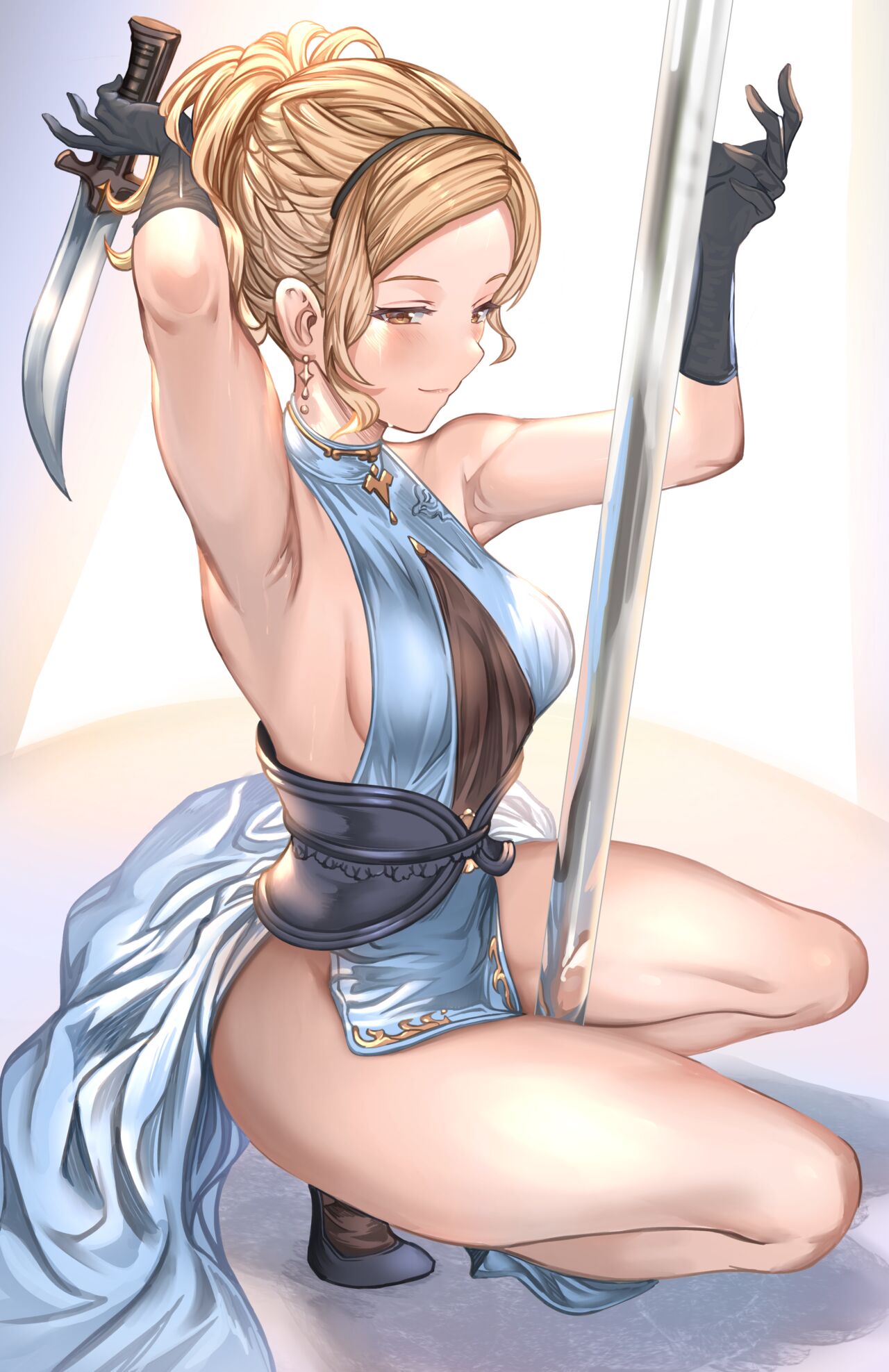 Djeeta-chan to Pole-chan page 1 full