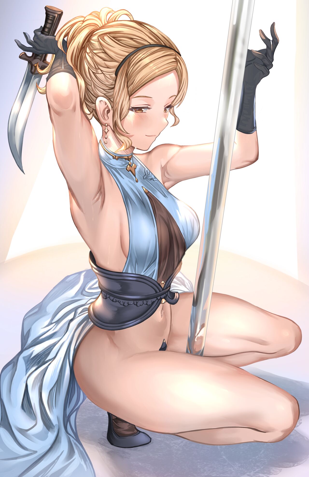 Djeeta-chan to Pole-chan page 4 full
