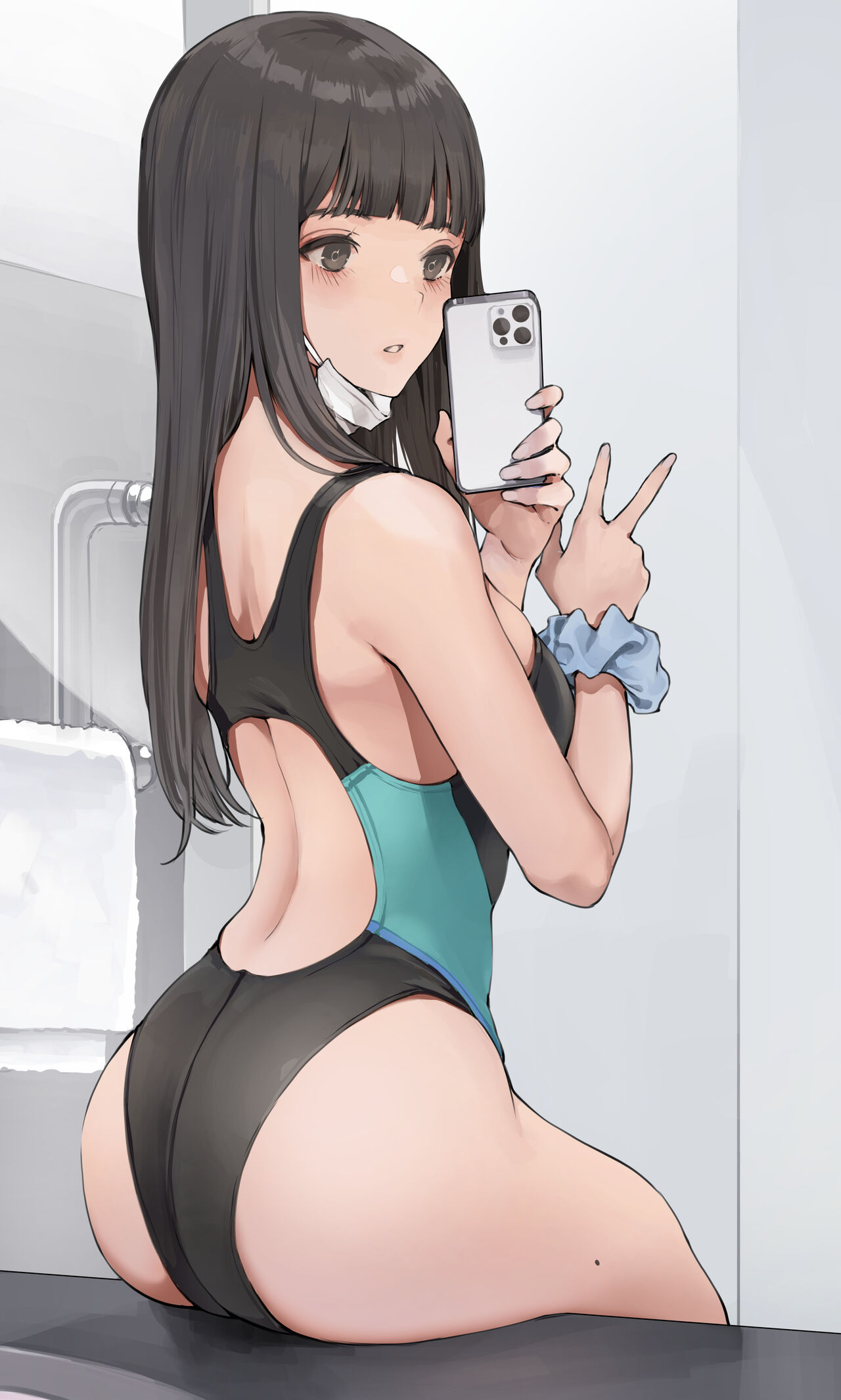 放課後裏垢女子/競泳 page 3 full