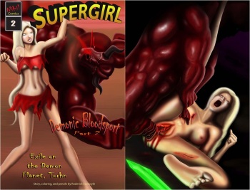 Supergirl: Issue #2 - Demonic Bloodsport Part 2 cover
