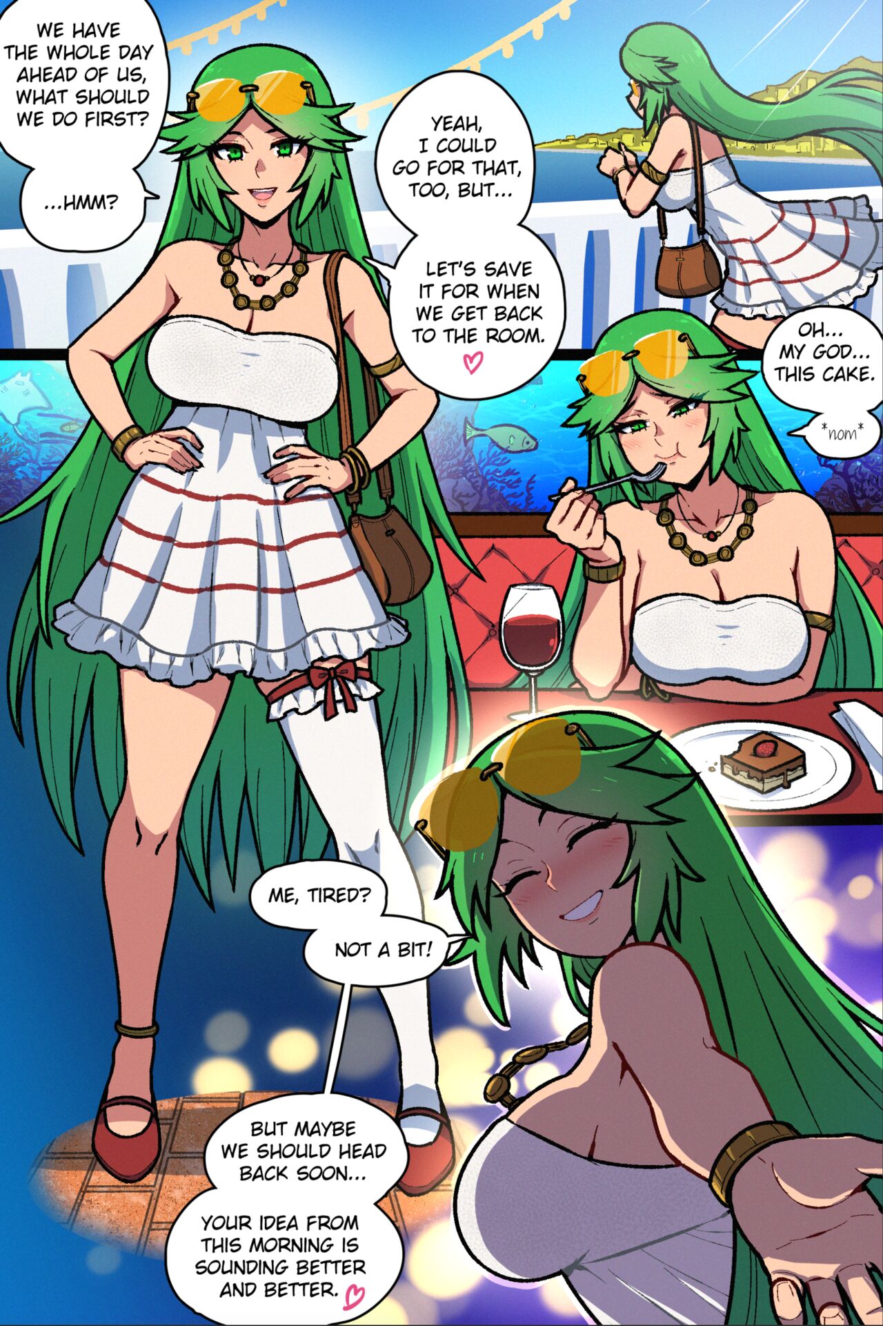 Green-Haired Girlfriend page 1 full