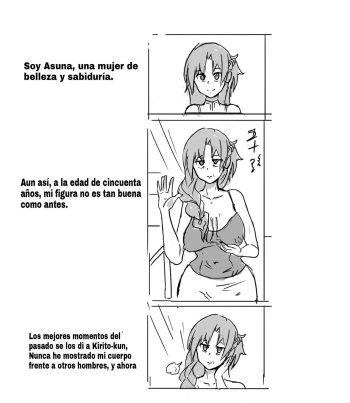 asuna milf de 50 años cover