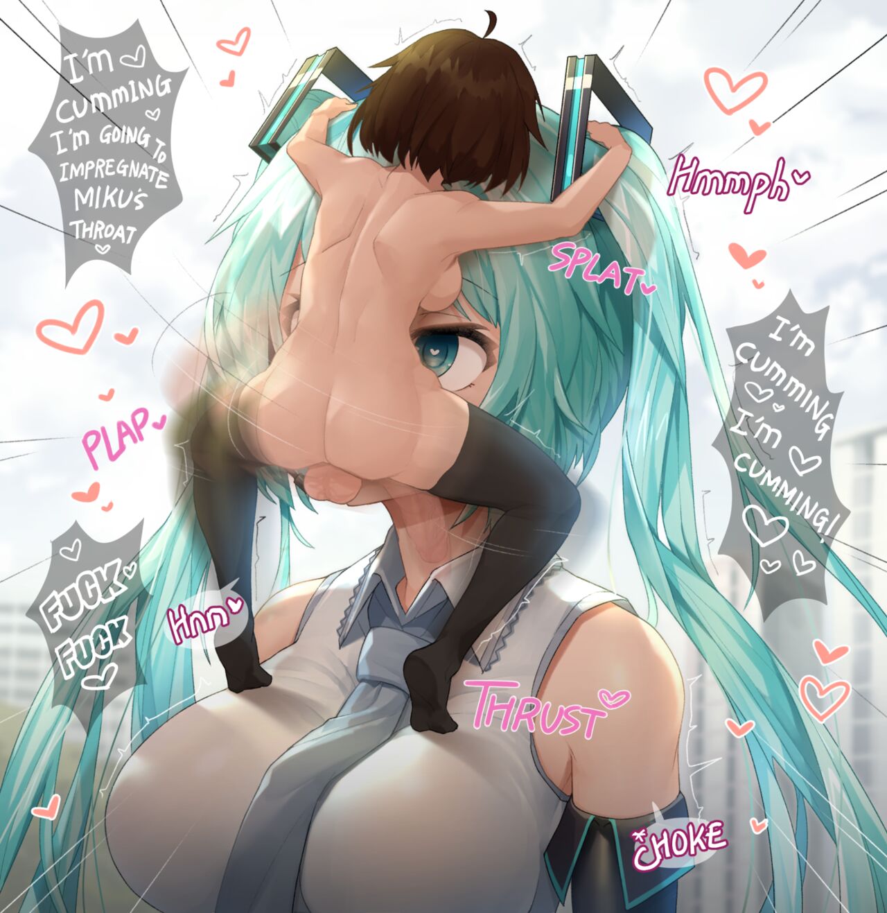 Giant Miku Mouthfuck page 2 full