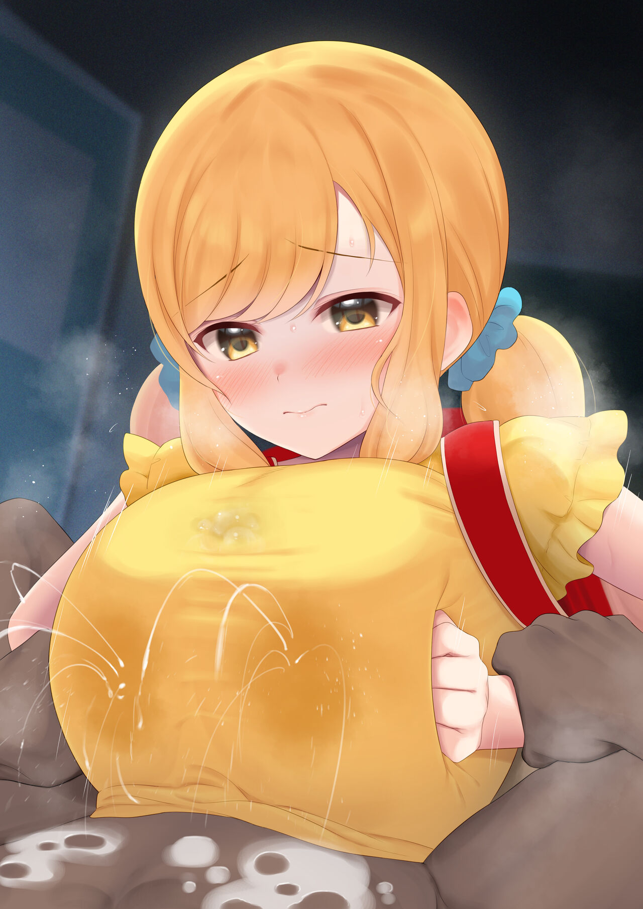 Kinjo ni Sunderu Tonikaku Chichi ga Dekai JS no Chakui Paizuri page 4 full