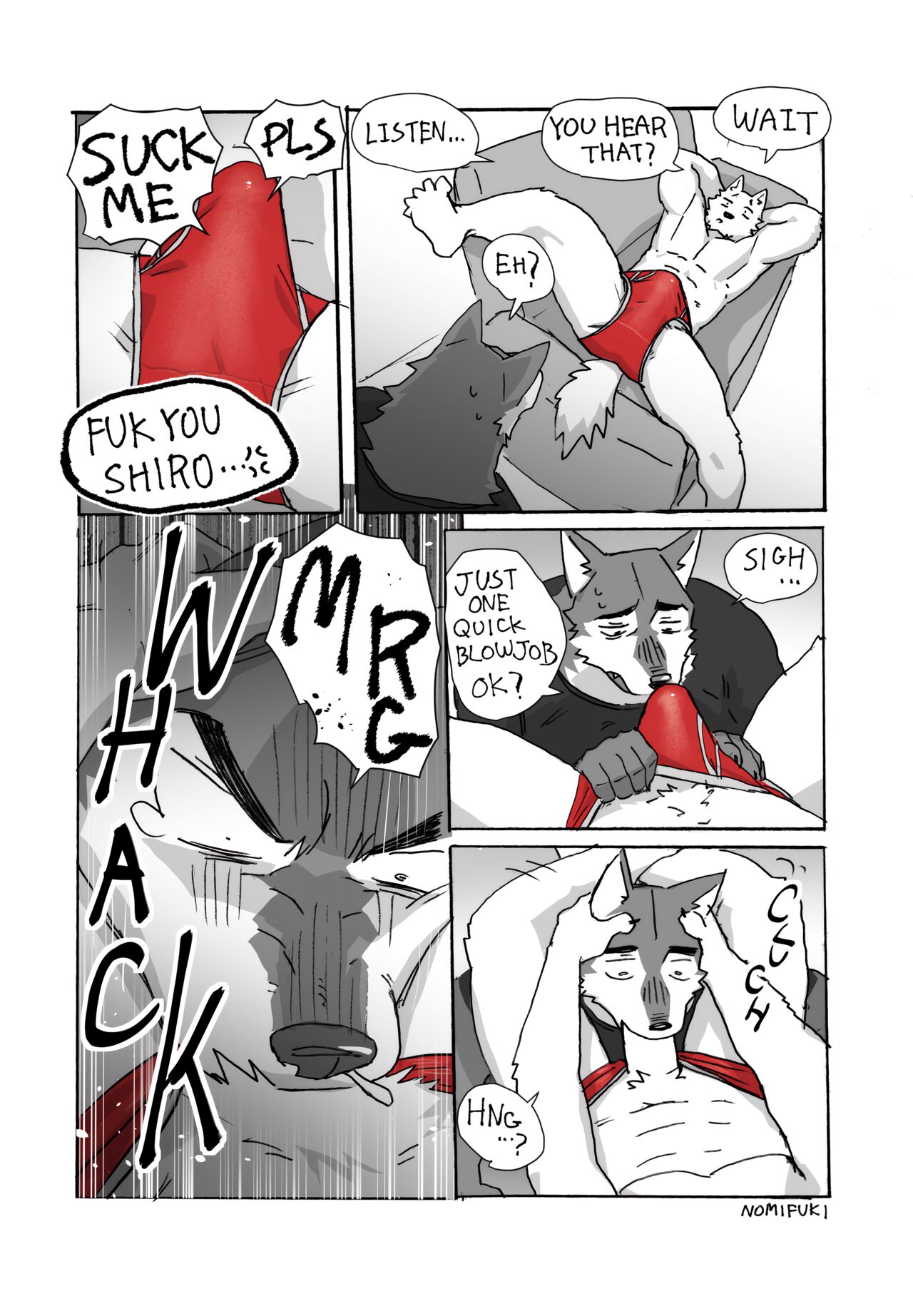 Angry Kuro/Happy Kuro &amp; Shiro page 2 full