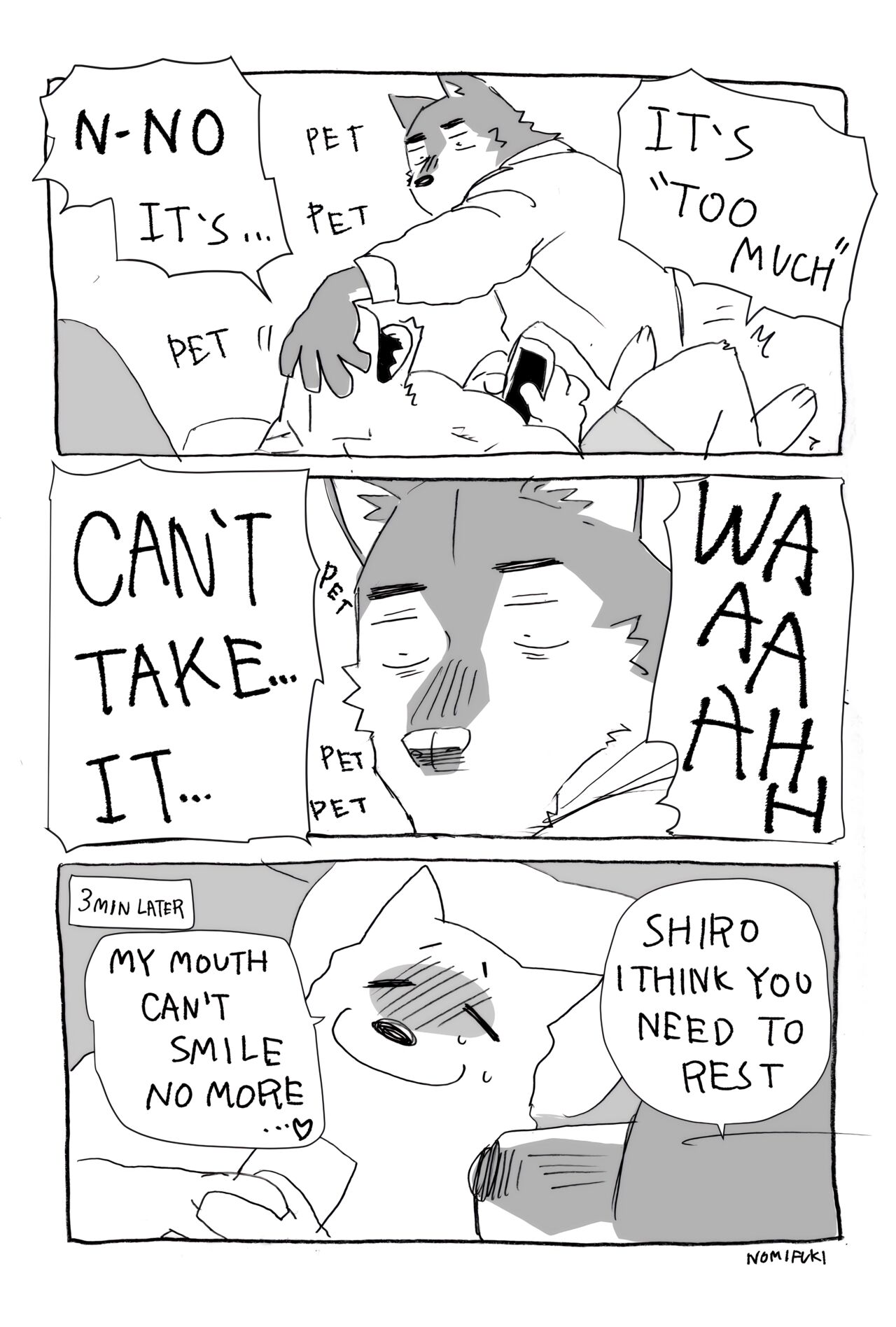Angry Kuro/Happy Kuro &amp; Shiro page 7 full