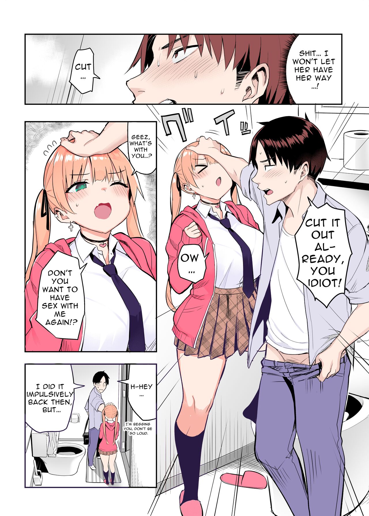 Moto InCha no Kyonyuu Yariman Imouto ga Erosugite, Onii-chan wa Mou...!! 2 | I Can't Handle My Former Bookworm Little Sister Now That She's a Slut! 2 page 7 full
