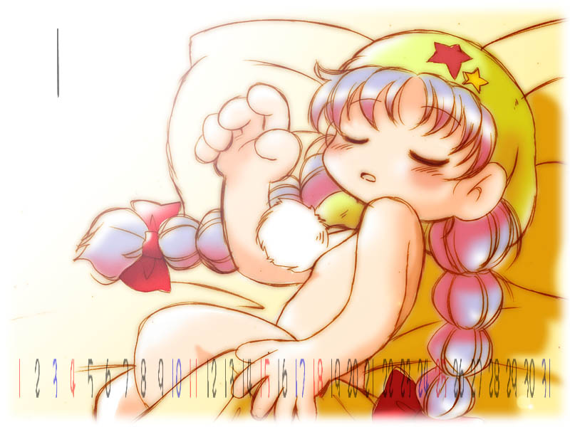 Yume no Crayon Oukoku Silver Oujo no 12 no Warui Kuse Calendar page 2 full