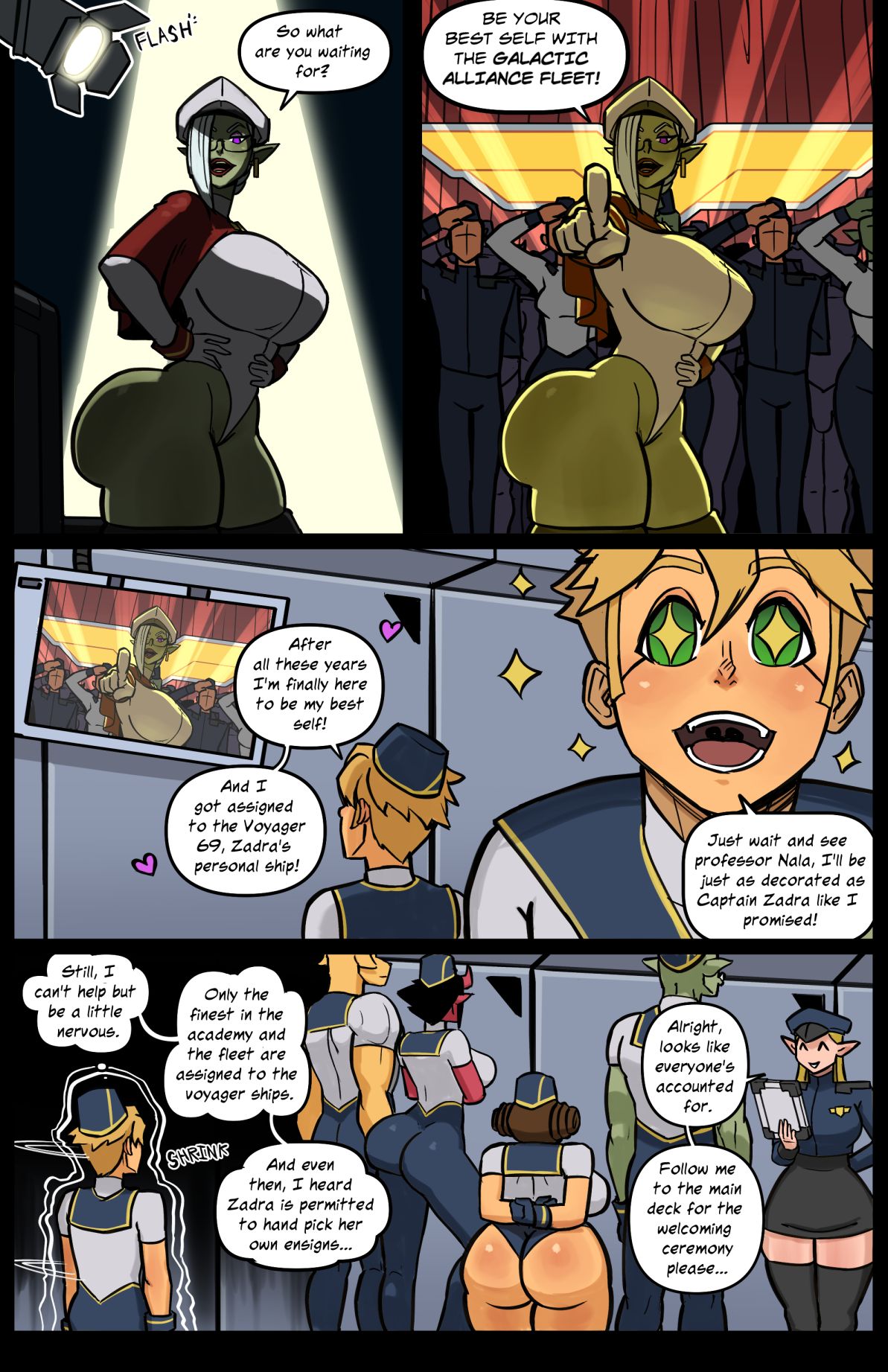STARSHIP ENSIGN - Reporting For Booty page 3 full