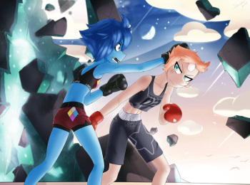 Pearl vs Lapis cover