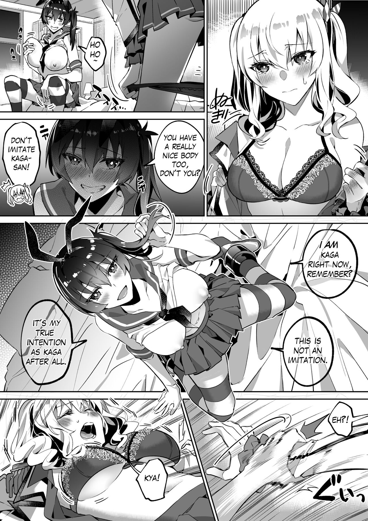 Kancolle Kaga &amp; Kashima Possession page 6 full