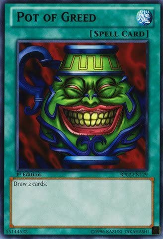 Oh No, Yugioh Mangaka Kazuo Takahashi Has Died! Anyway, What Does Pot Of Greed Do? page 1 full